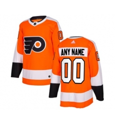 Philadelphia Flyers Customized Premier Orange Home NHL Jersey