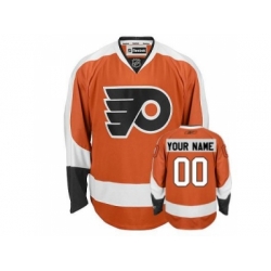 Philadelphia Flyers Customized orange home man hockey Nhl Jersey