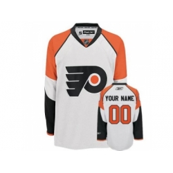 Philadelphia Flyers Customized white road man hockey Nhl Jersey