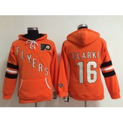 Philadelphia Flyers #16 Bobby Clarke Orange jerseys (pullover hooded sweatshirt) Philadelphia Flyers #16 Bobby Clarke Orange jerseys (pullover hooded sweatshirt)