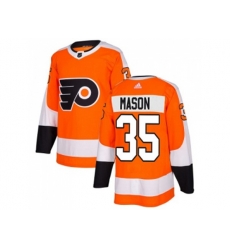 Adidas Philadelphia Flyers #35 Steve Mason Orange Home Authentic Stitched NHL Jersey