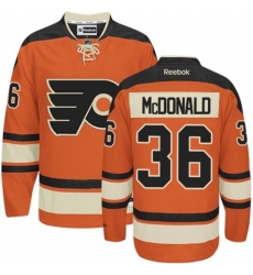 Philadelphia Flyers #36 Colin McDonald Premier Orange New Third NHL Jersey