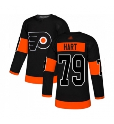 Philadelphia Flyers #79 Carter Hart Authentic Black Alternate Hockey Jersey