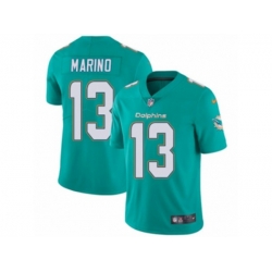 Miami Dolphins #13 Dan Marino Vapor Untouchable Limited Aqua Green Team Color NFL Jersey Miami Dolphins #13 Dan Marino Vapor Untouchable Limited Aqua Green Team Color NFL Jersey
