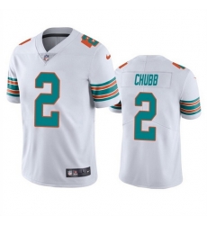 Miami Dolphins #2 Bradley Chubb White Color Rush Limited Stitched Football Jersey