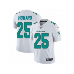 Miami Dolphins #25 Xavien Howard Vapor Untouchable Limited White NFL Jersey Miami Dolphins #25 Xavien Howard Vapor Untouchable Limited White NFL Jersey