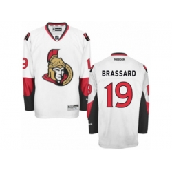 Ottawa Senators #19 Derick Brassard Authentic White Away NHL Jersey