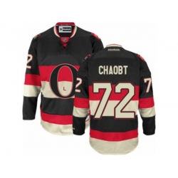Ottawa Senators #72 Thomas Chabot Authentic Black New Third NHL Jersey
