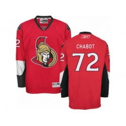 Ottawa Senators #72 Thomas Chabot Authentic Red Home NHL Jersey