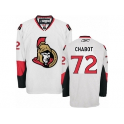 Ottawa Senators #72 Thomas Chabot Authentic White Away NHL Jersey