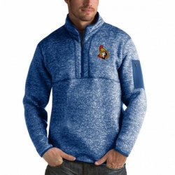 Ottawa Senators Antigua Fortune Quarter-Zip Pullover Jacket Blue Ottawa Senators Antigua Fortune Quarter-Zip Pullover Jacket Blue