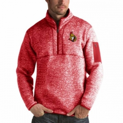 Ottawa Senators Antigua Fortune Quarter-Zip Pullover Jacket Red Ottawa Senators Antigua Fortune Quarter-Zip Pullover Jacket Red