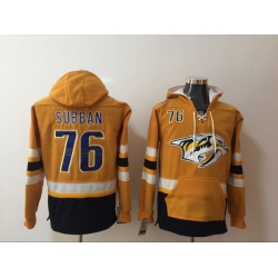 Nashville Predators #76 P.K Subban Hoodie NHL Hoodie Nashville Predators #76 P.K Subban Hoodie NHL Hoodie