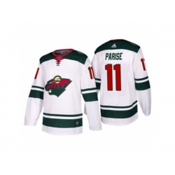 Minnesota Wild #11 Zach Parise 2017-2018 Season Away Jersey