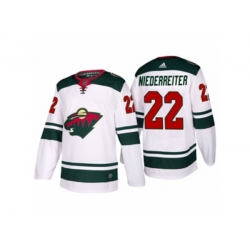 Minnesota Wild #22 Nino Niederreiter 2017-2018 Season Away Jersey