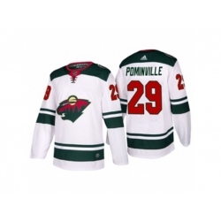 Minnesota Wild #29 Jason Pominville 2017-2018 Season Away Jersey