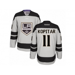 Los Angeles Kings #11 Anze Kopitar Authentic Gray Alternate NHL Jersey Los Angeles Kings #11 Anze Kopitar Authentic Gray Alternate NHL Jersey
