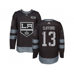 Los Angeles Kings #13 Kyle Clifford Black 1917-2017 100th Anniversary Stitched NHL Jersey Los Angeles Kings #13 Kyle Clifford Black 1917-2017 100th Anniversary Stitched NHL Jersey