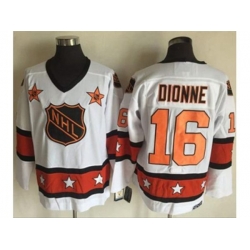 Los Angeles Kings #16 Marcel Dionne White Orange All Star CCM Throwback Stitched NHL Jersey Los Angeles Kings #16 Marcel Dionne White Orange All Star CCM Throwback Stitched NHL Jersey