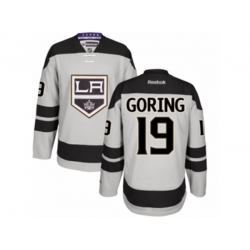 Los Angeles Kings #19 Butch Goring Authentic Gray Alternate NHL Jersey Los Angeles Kings #19 Butch Goring Authentic Gray Alternate NHL Jersey