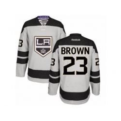 Los Angeles Kings #23 Dustin Brown Authentic Gray Alternate NHL Jersey Los Angeles Kings #23 Dustin Brown Authentic Gray Alternate NHL Jersey