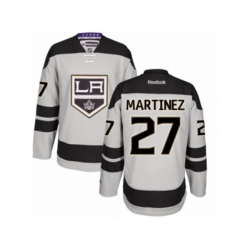 Los Angeles Kings #27 Alec Martinez Authentic Gray Alternate NHL Jersey Los Angeles Kings #27 Alec Martinez Authentic Gray Alternate NHL Jersey