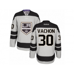 Los Angeles Kings #30 Rogie Vachon Authentic Gray Alternate NHL Jersey Los Angeles Kings #30 Rogie Vachon Authentic Gray Alternate NHL Jersey