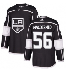 Los Angeles Kings #56 Kurtis MacDermid Premier Black Home NHL Jersey