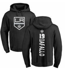 Los Angeles Kings #19 Alex Iafallo Black Backer Pullover Hoodie