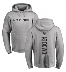 Los Angeles Kings #26 Nic Dowd Ash Backer Pullover Hoodie