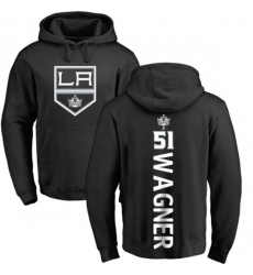 Los Angeles Kings #51 Austin Wagner Black Backer Pullover Hoodie