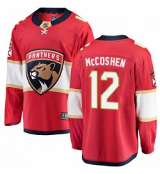 Florida Panthers #12 Ian McCoshen Fanatics Branded Red Home Breakaway NHL Jersey