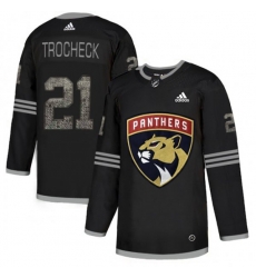 Florida Panthers #21 Vincent Trocheck Black Authentic Classic Stitched NHL Jersey