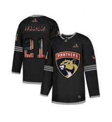 Florida Panthers #21 Vincent Trocheck Black USA Flag Limited Hockey Jersey Florida Panthers #21 Vincent Trocheck Black USA Flag Limited Hockey Jersey