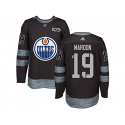 Edmonton Oilers #19 Patrick Maroon Black 1917-2017 100th Anniversary Stitched NHL Jersey Edmonton Oilers #19 Patrick Maroon Black 1917-2017 100th Anniversary Stitched NHL Jersey