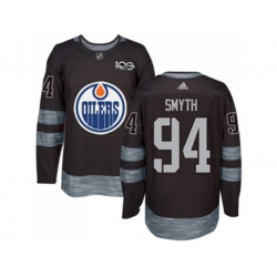 Edmonton Oilers #94 Ryan Smyth Black 1917-2017 100th Anniversary Stitched NHL Jersey Edmonton Oilers #94 Ryan Smyth Black 1917-2017 100th Anniversary Stitched NHL Jersey