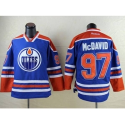 Edmonton Oilers #97 Connor McDavid Light Blue Stitched NHL Jersey Edmonton Oilers #97 Connor McDavid Light Blue Stitched NHL Jersey