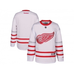 Detroit Red Wings Blank White 2017 Centennial Classic Stitched NHL Jersey