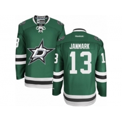 Dallas Stars #13 Mattias Janmark Authentic Green Home NHL Jersey