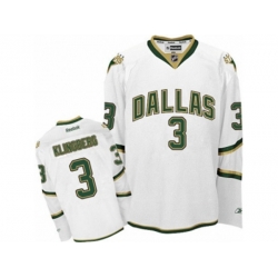 Dallas Stars #3 John Klingberg Authentic White Third NHL Jersey