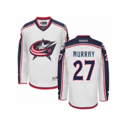 Columbus Blue Jackets #27 Ryan Murray Authentic White Away NHL Jersey