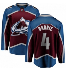 Colorado Avalanche #4 Tyson Barrie Fanatics Branded Maroon Home Breakaway NHL Jersey