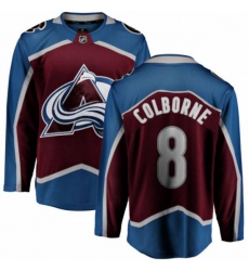 Colorado Avalanche #8 Joe Colborne Fanatics Branded Maroon Home Breakaway NHL Jersey