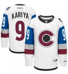 Colorado Avalanche #9 Paul Kariya Premier White 2016 Stadium Series NHL Jersey