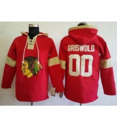 Chicago Blackhawks #00 Clark Griswold Red Pullover Hoodie Stitched NHL Jersey Chicago Blackhawks #00 Clark Griswold Red Pullover Hoodie Stitched NHL Jersey