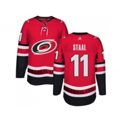 Carolina Hurricanes #11 Jordan Staal Authentic Red Home NHL Jersey
