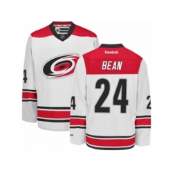 Carolina Hurricanes #24 Jake Bean Authentic White Away NHL Jersey