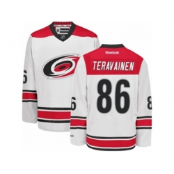 Carolina Hurricanes #86 Teuvo Teravainen Authentic White Away NHL Jersey