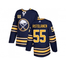 Adidas Buffalo Sabres #55 Rasmus Ristolainen Navy Blue Home Authentic Stitched NHL Jersey