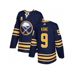 Adidas Buffalo Sabres #9 Evander Kane Navy Blue Home Authentic Stitched NHL Jersey